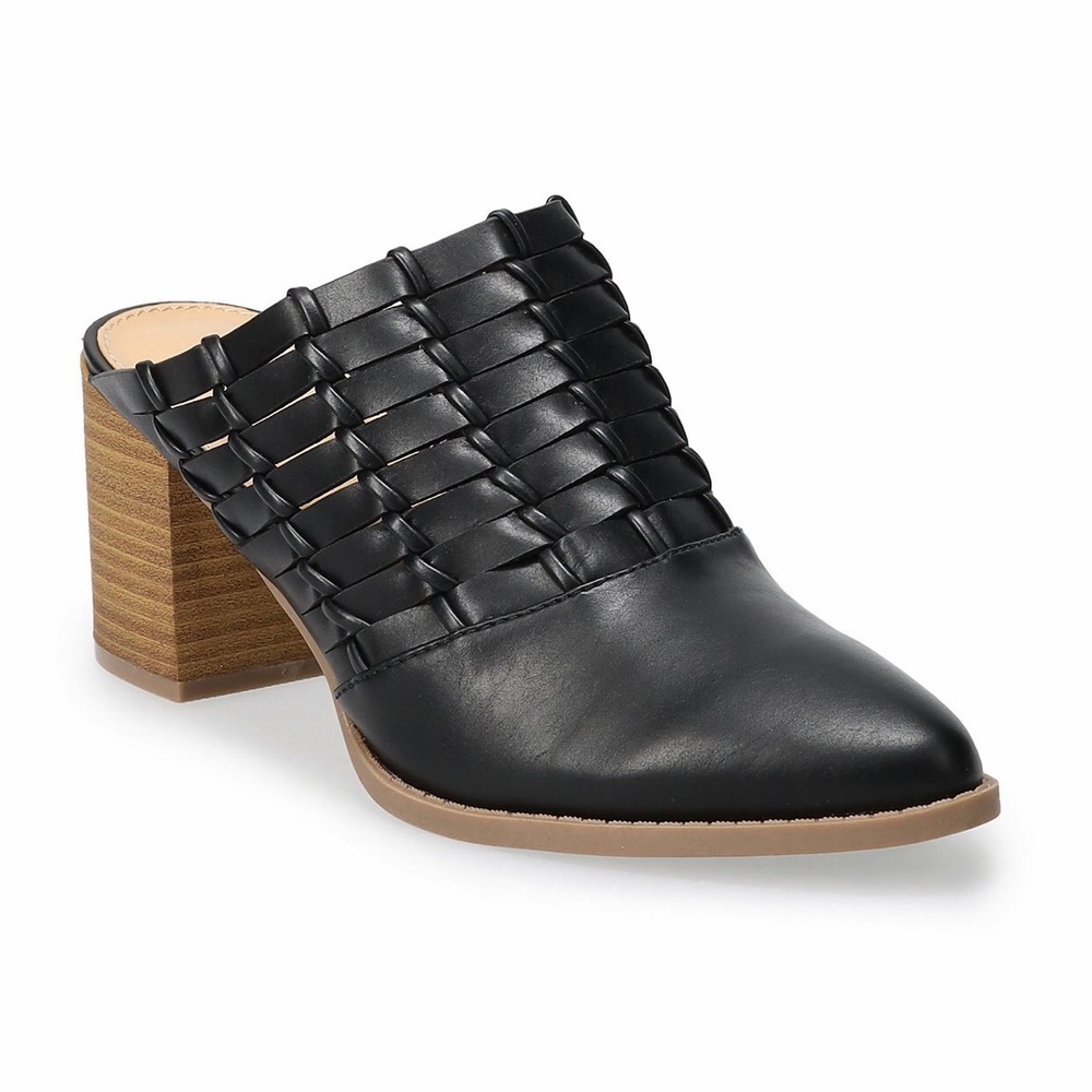 River Birch Women's Mules in Black